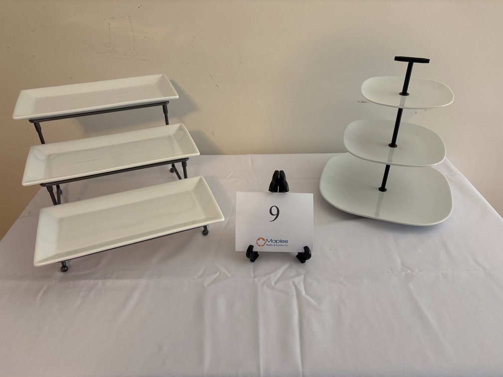 3 TIER SERVING TRAYS