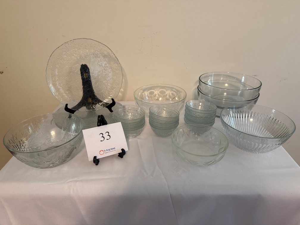 GLASS SERVING WARE