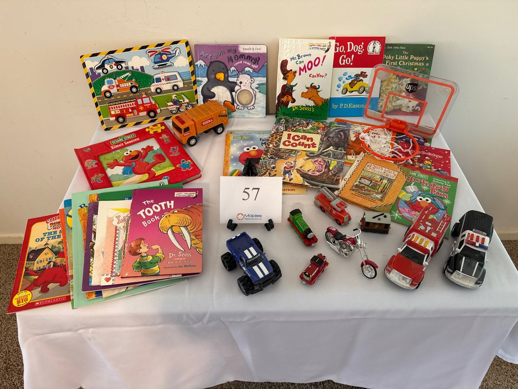 CHILDRENS BOOKS AND TOYS