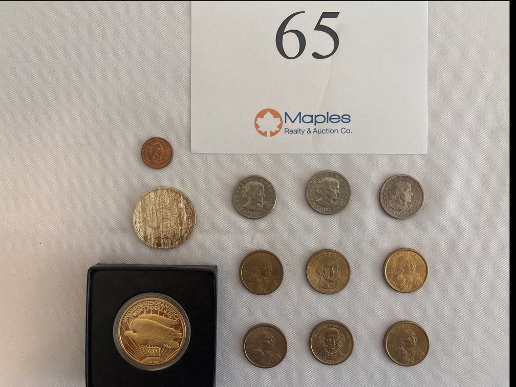 VARIETY OF COINS