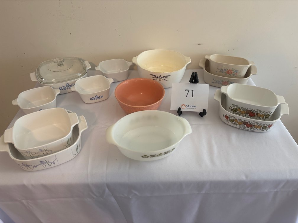 VARIETY OF BAKING DISHES