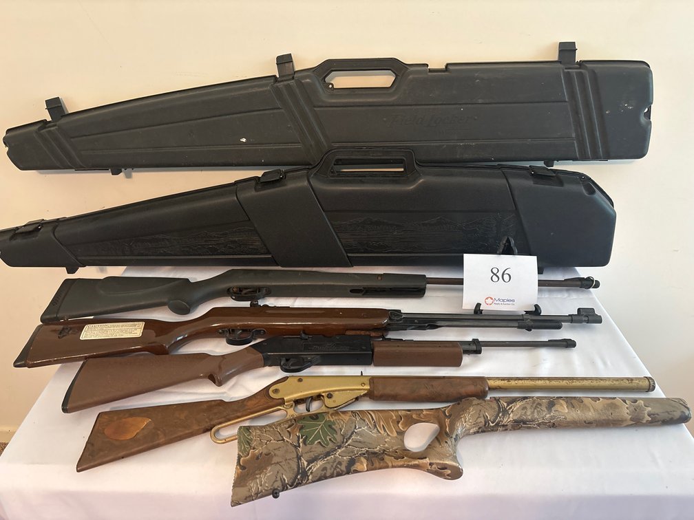 VARIOUS BB AND AIR GUNS