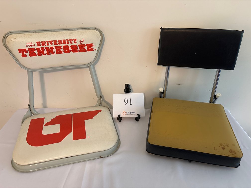 TWO STADIUM SEATS