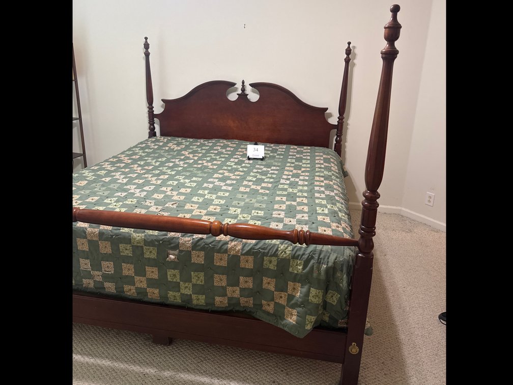 KING SIZE FOUR POSTER BED