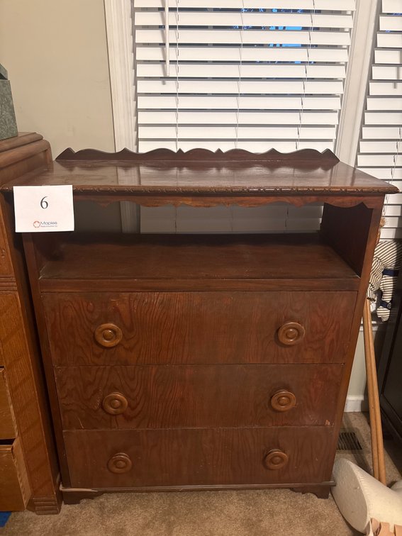 Antique Wooden Dresser 38x17x45