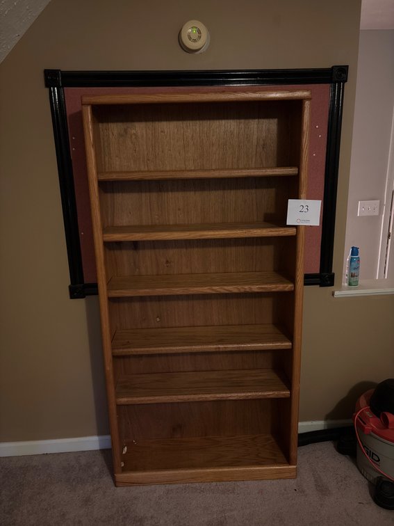 Large Wooden Bookshelf 46x10x72