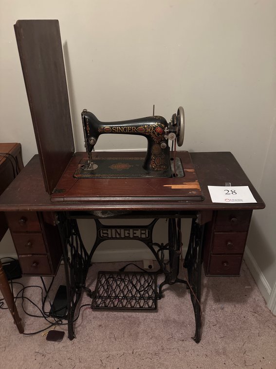 Antique Singer Sewing Machine
