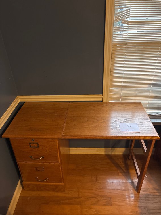 Wooden Desk 45x20x29