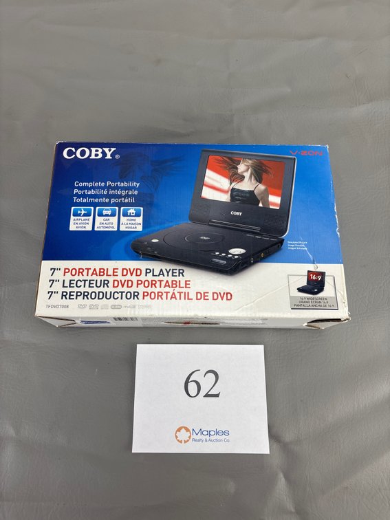 Coby Portable DVD Player