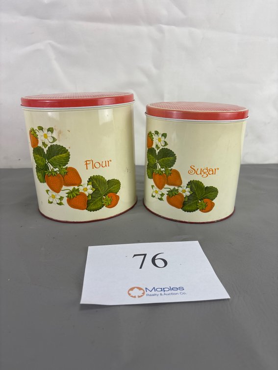 Vintage Kitchen Canisters