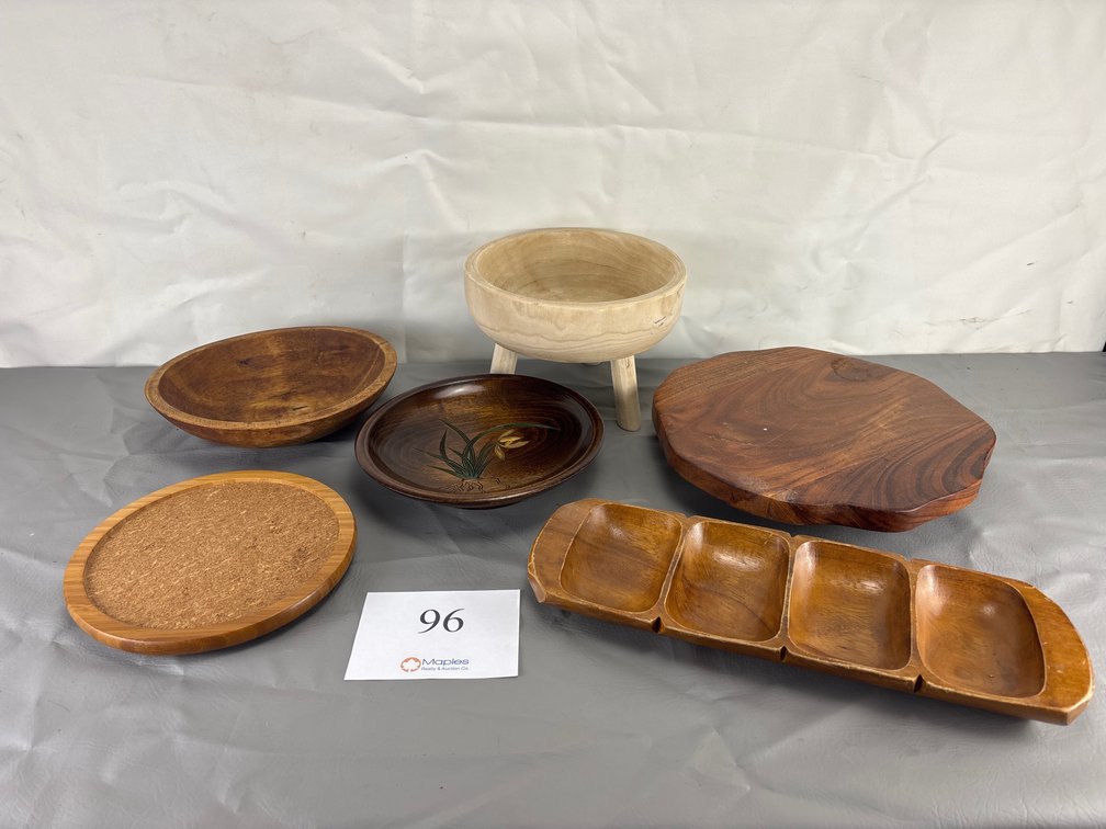 Wooden Bowls / Rotating Platters