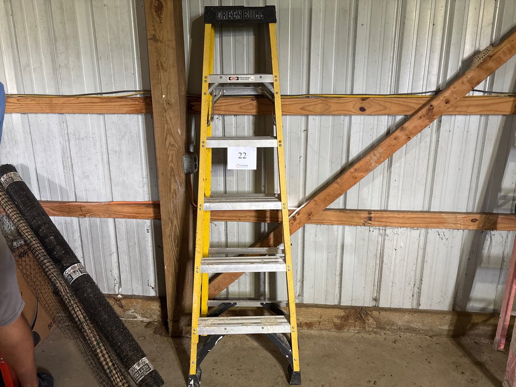 6FT GREEN BULL STEP LADDER