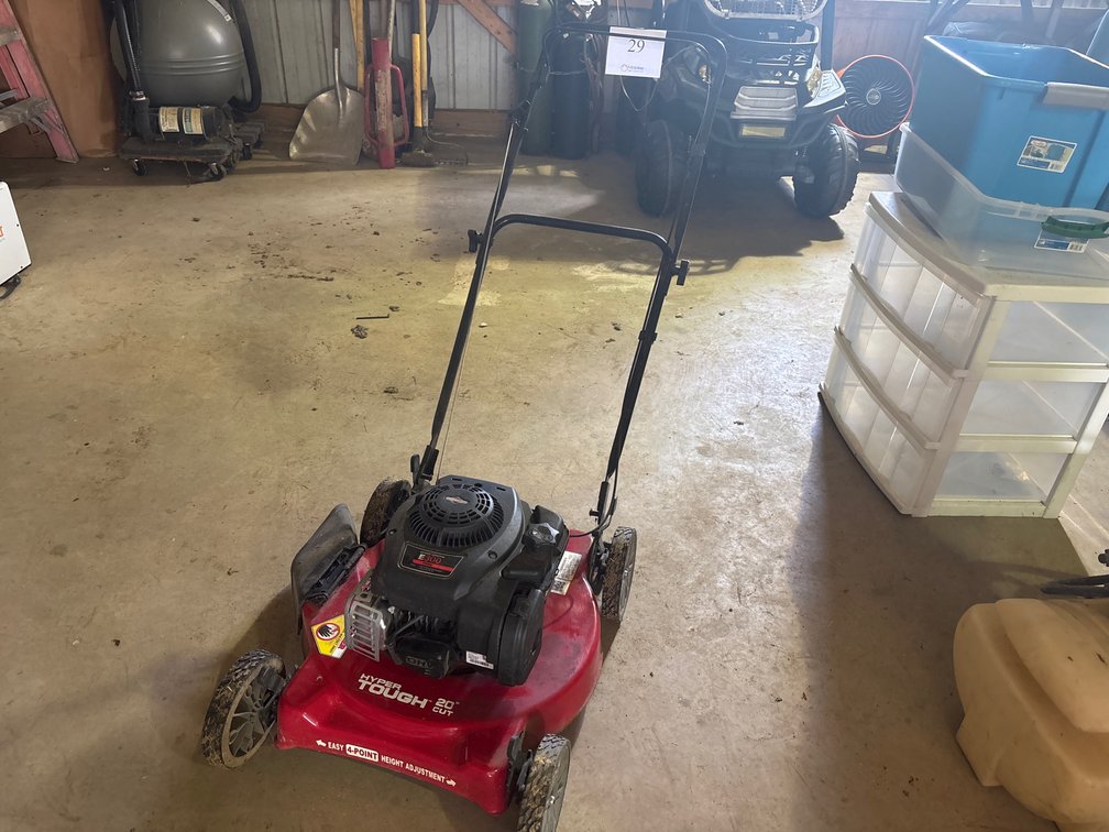 HYPER TOUGH 20” CUT PUSH-MOWER