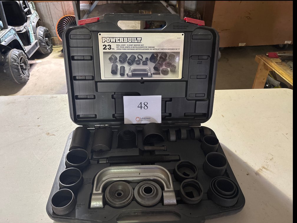 POWERBUILT 23PC BALL AND U- JOINT SERVICE KIT