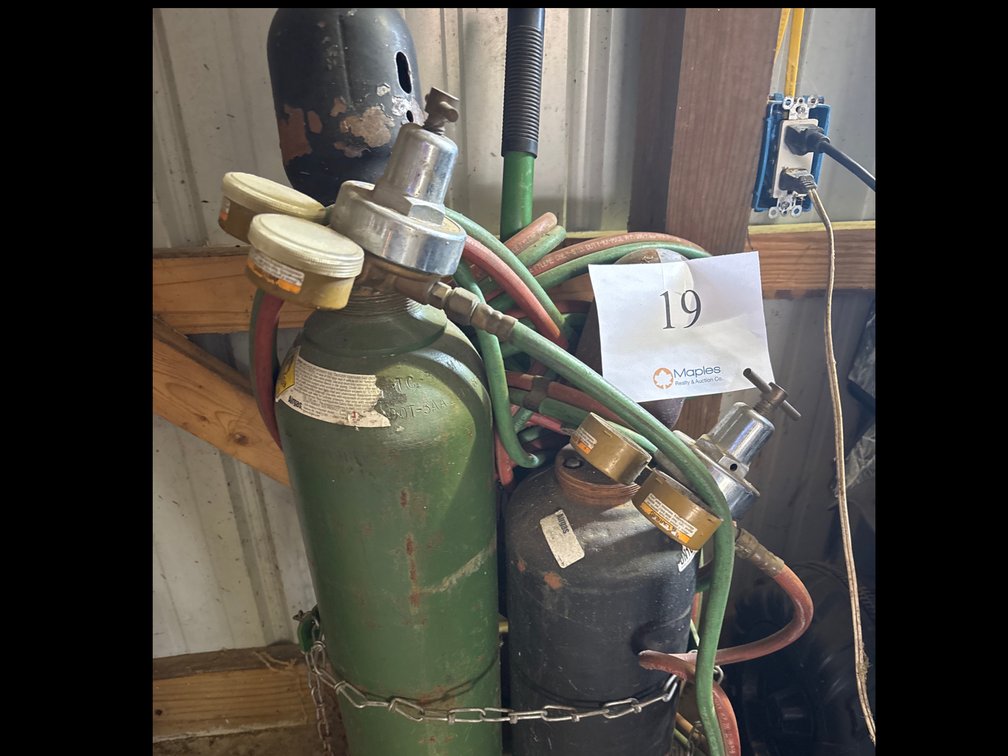 OXY-ACL TORCH SET-UP
