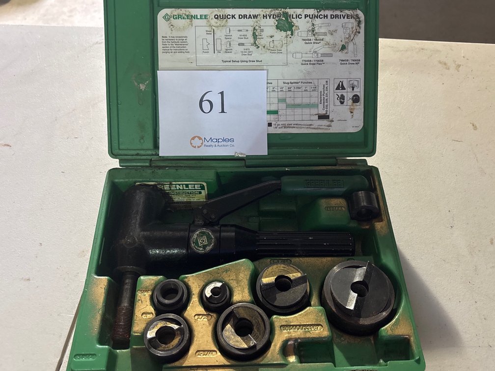 QUICK DRAW HYDRAULIC PUNCH DRIVERS