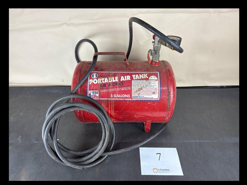 Midwest 5 Gallon Portable Air Tank