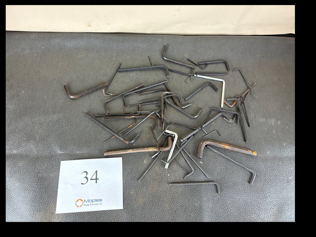 Variety of Allen Wrenches