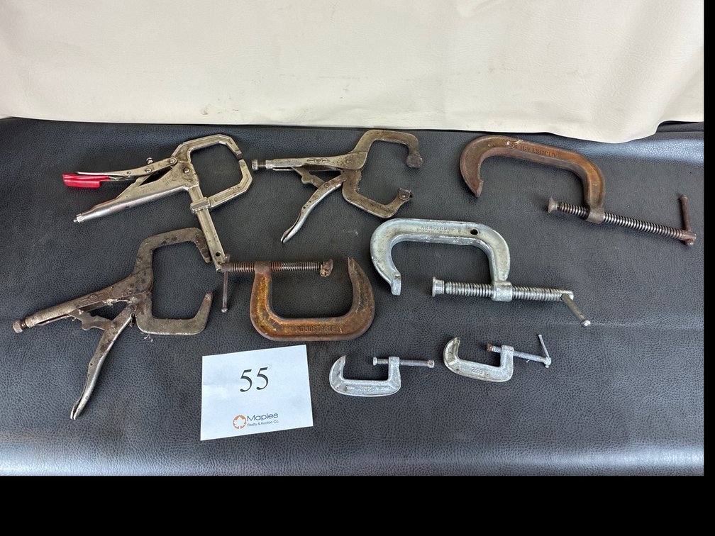 C Clamps, Vise Grip Pilers