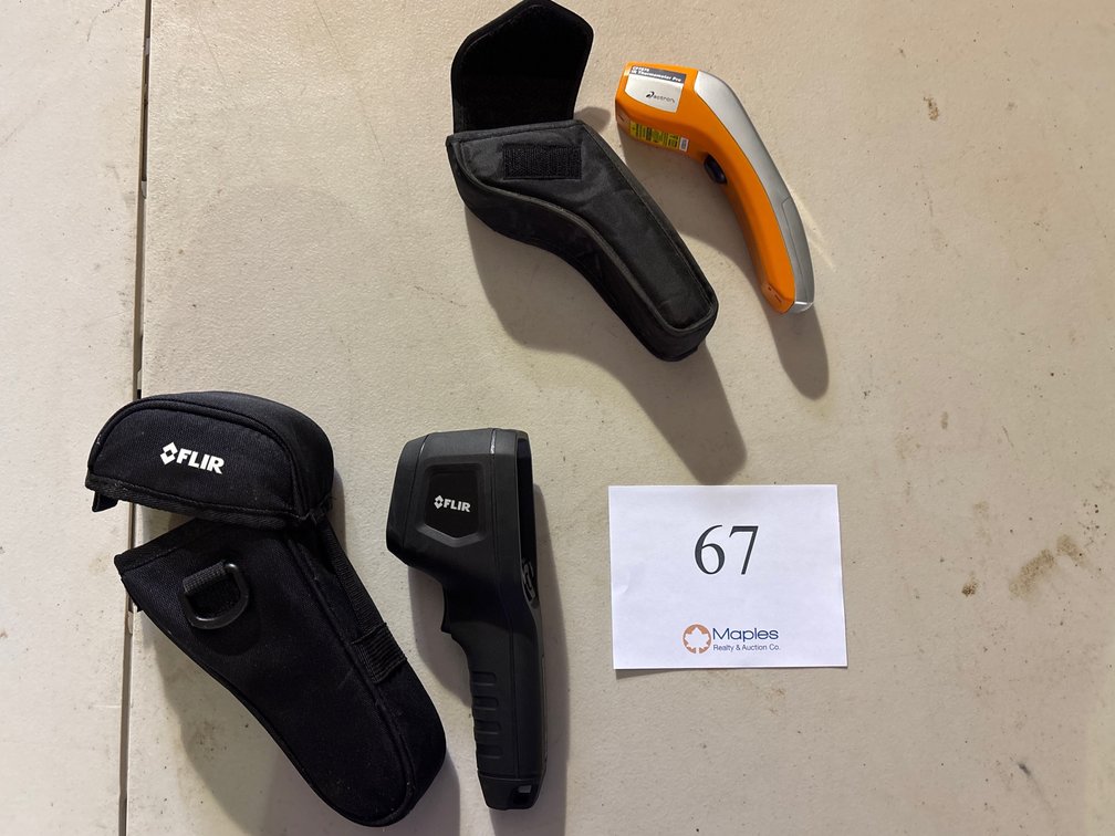 THERMO IMAGING CAMERA AND A DIGITAL TEMPERATURE GAUGE