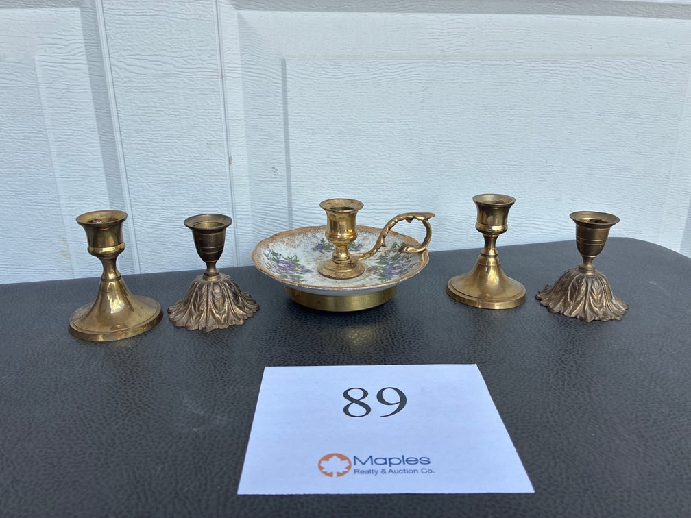 Brass Candle Holders