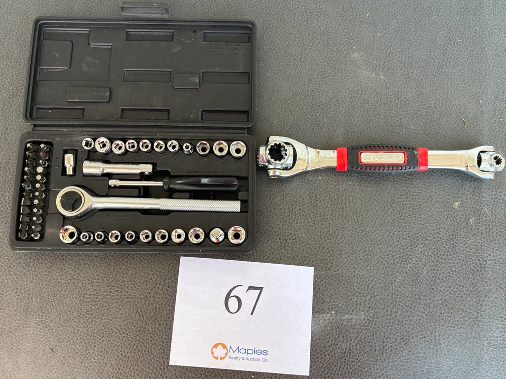 Socket Set, Eztools Combo Wrench