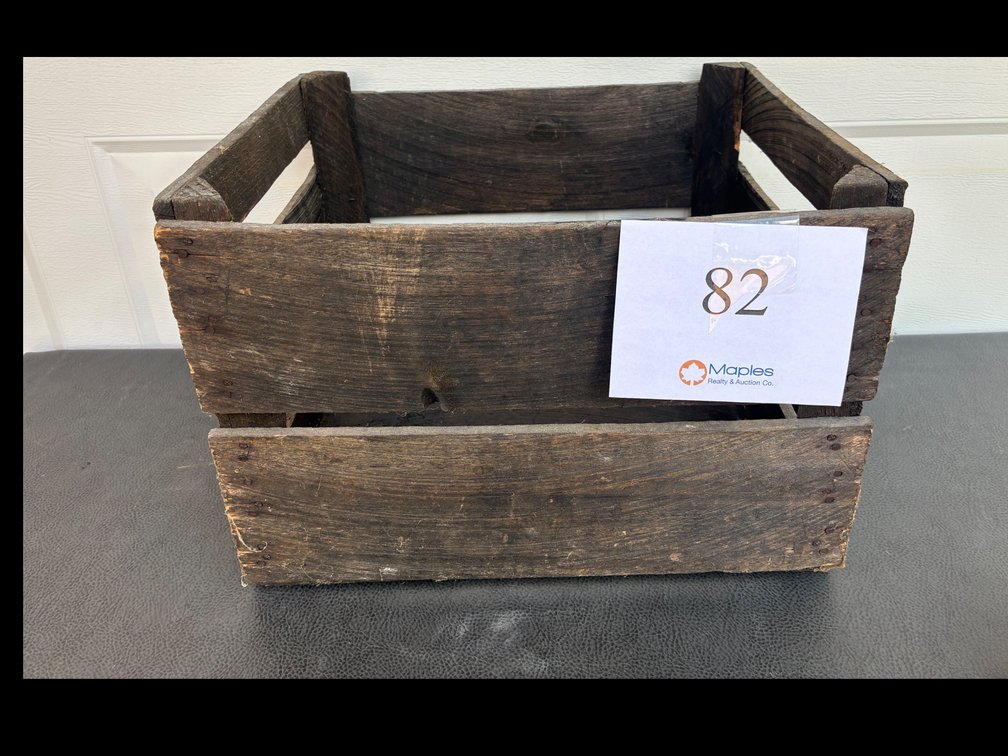 Vintage Wooden Crate