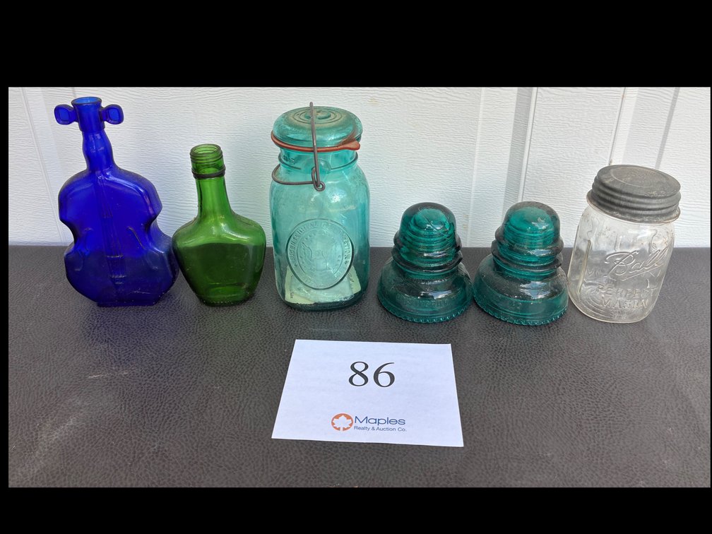 Glassware, Hemingray Bicentennial Celebration Ball Mason Jar