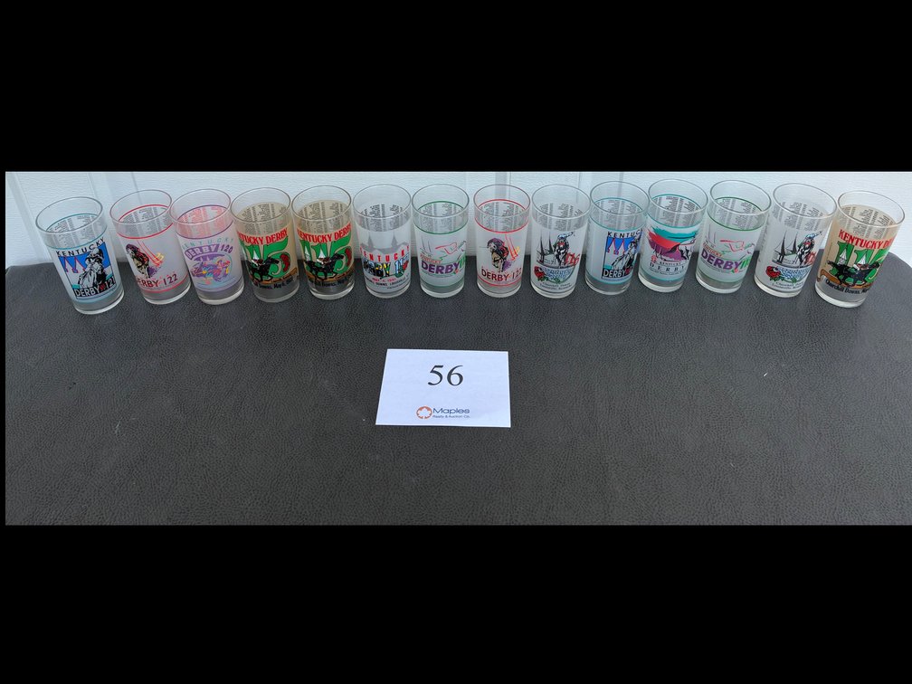2000’s Kentucky Derby Glasses