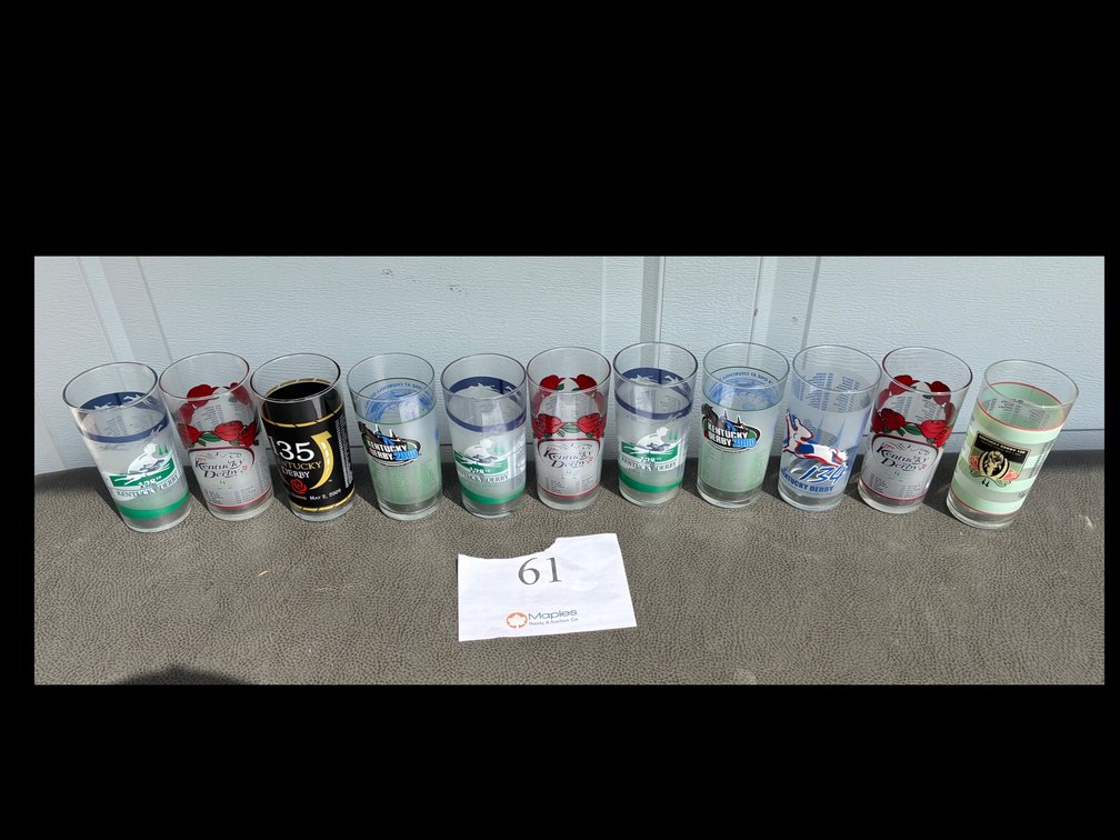 2000’s Kentucky Derby Glasses