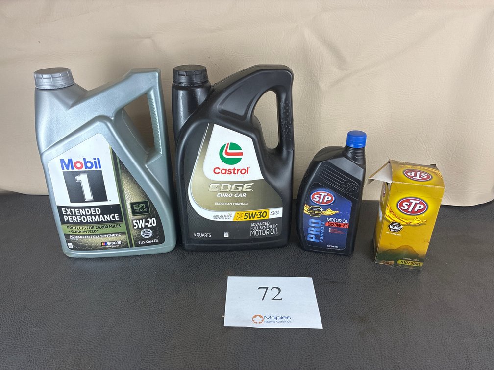 Car Oil and Oil Filter