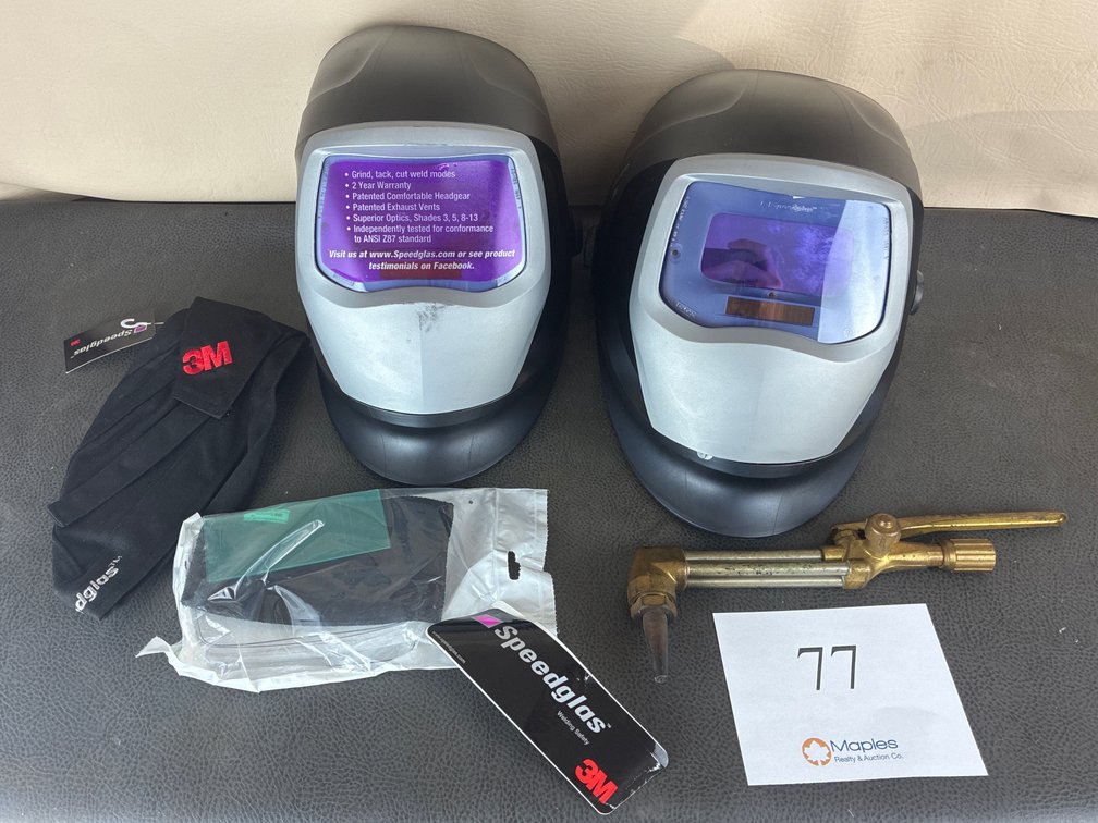 Welding Accessories Masks, Cap, Torch