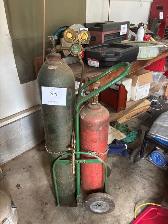 Acetylene Welding Tanks