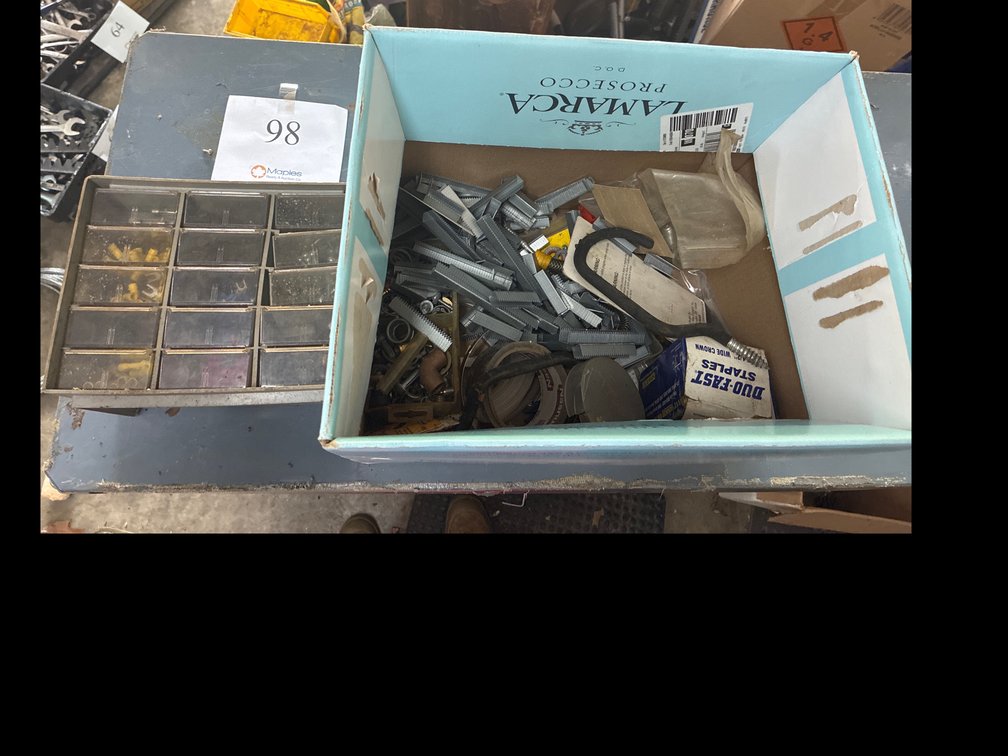 Hardware Container with Hardware