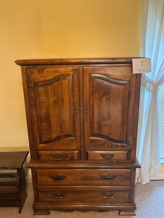 Solid Wooden Armoire