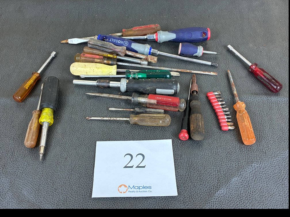 Lot of Screwdrivers