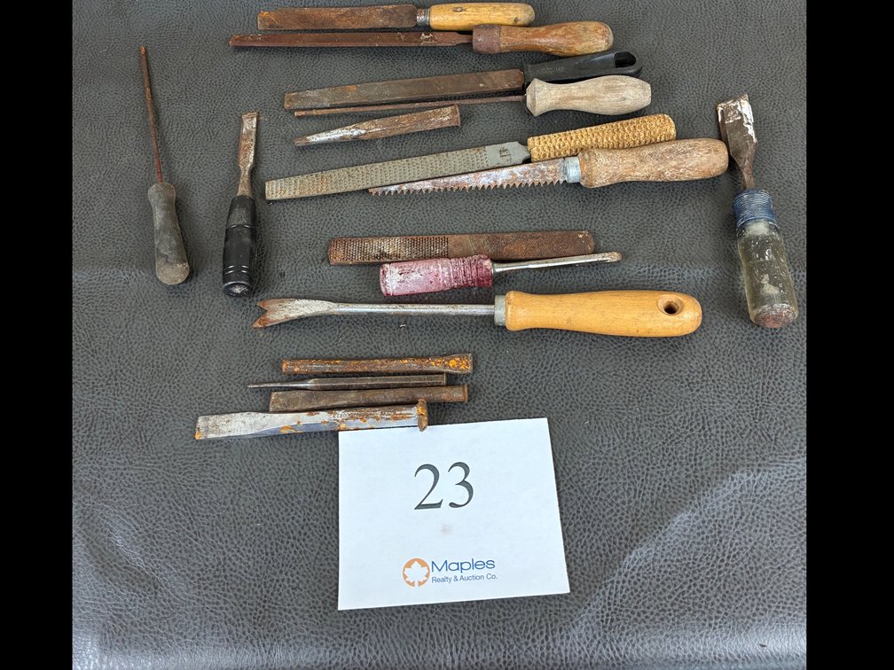 Files, Chisels Hand-tools