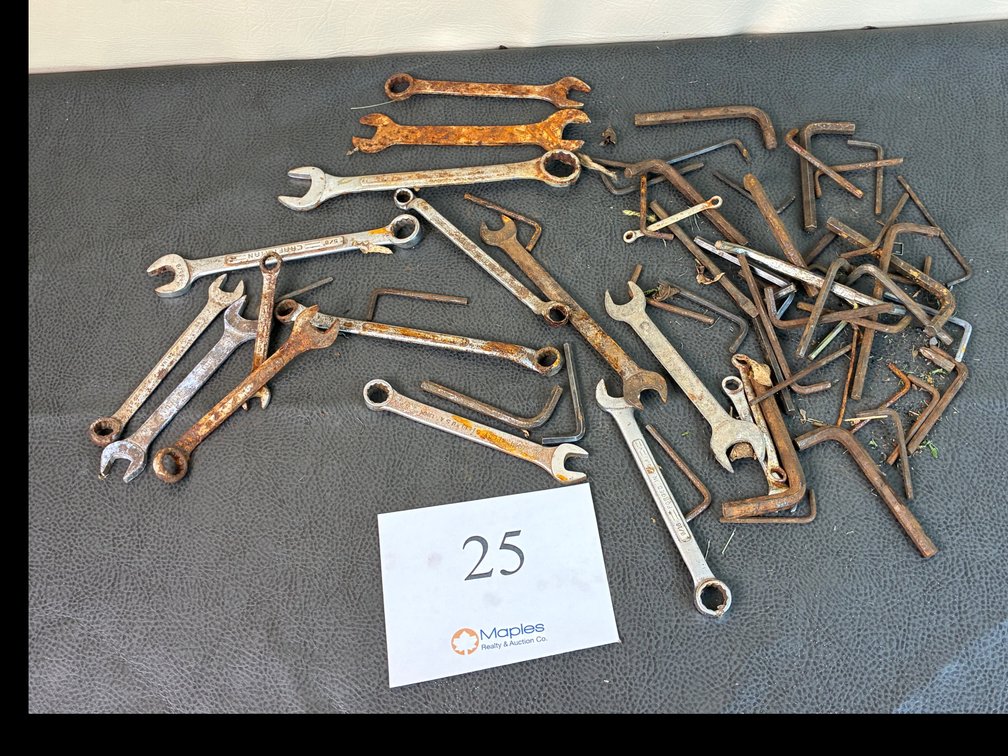 Combo Wrench's, Allen Wrench’s