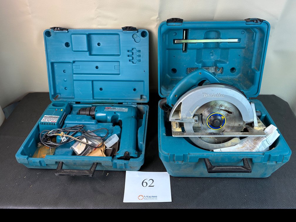 Makita Circular Saw, And Drill
