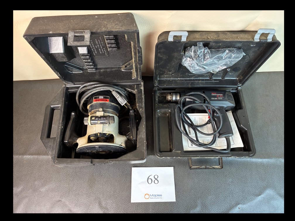 Craftsman Drill and Router Saw