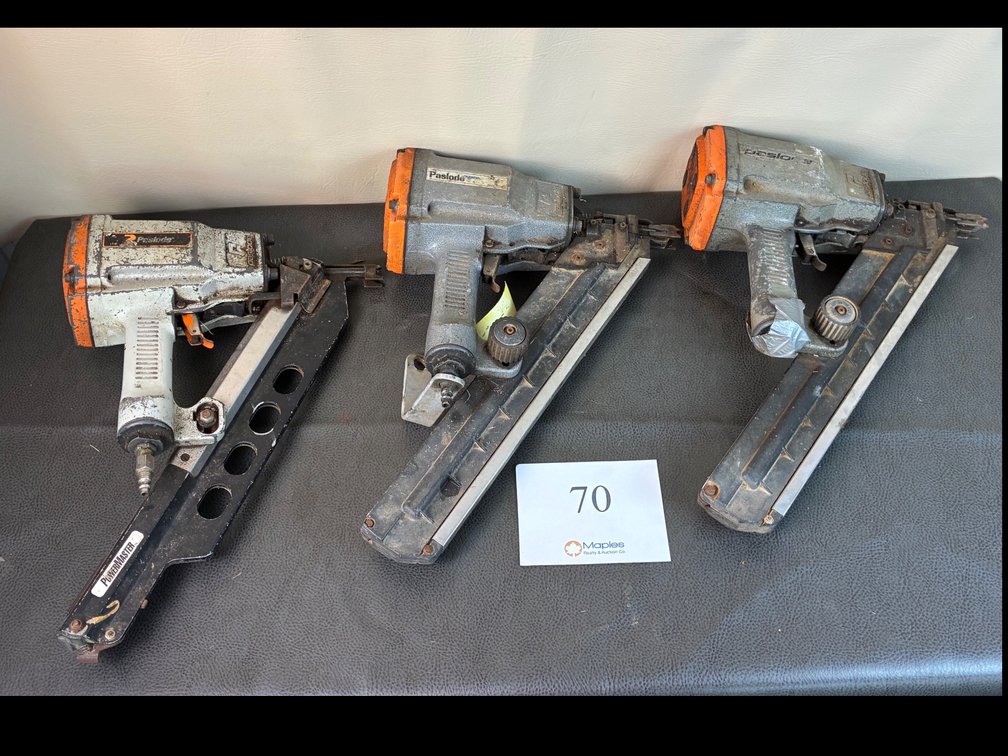 (3) Paslode Staple  Guns