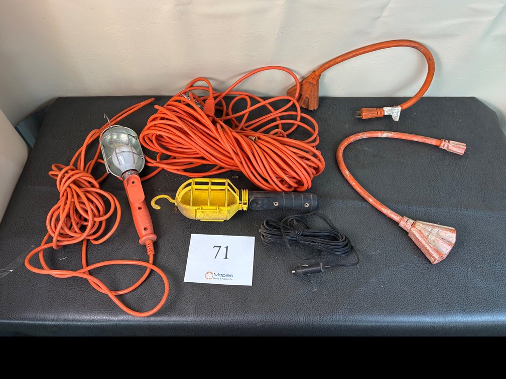 Extension Cords and Shop Lights