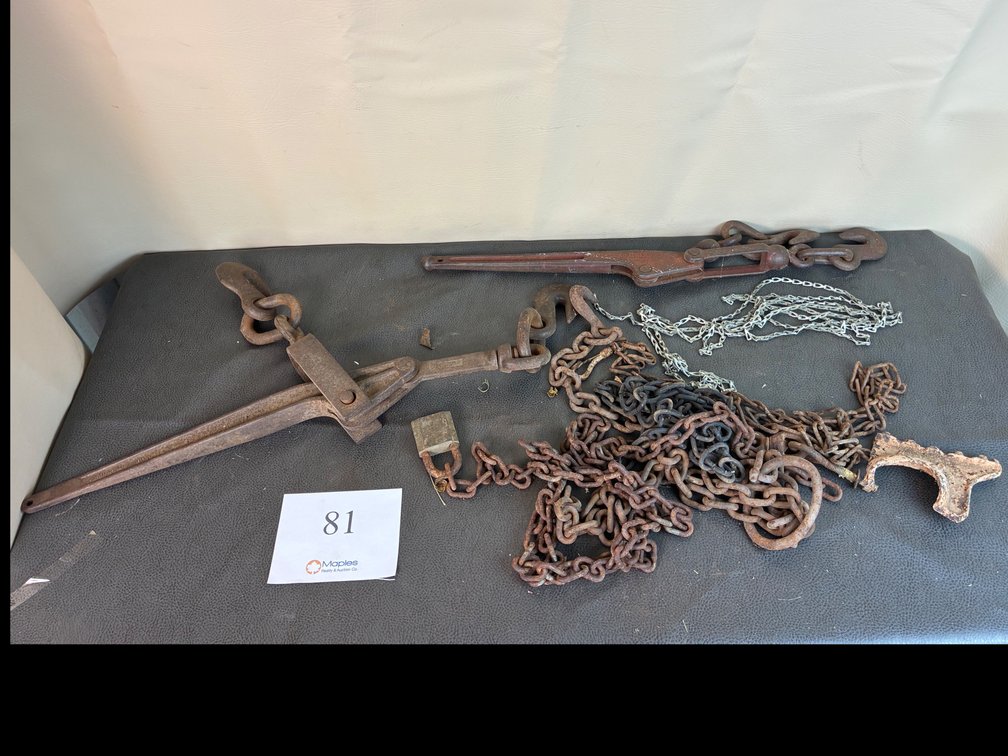(2) Load Binders with Chains