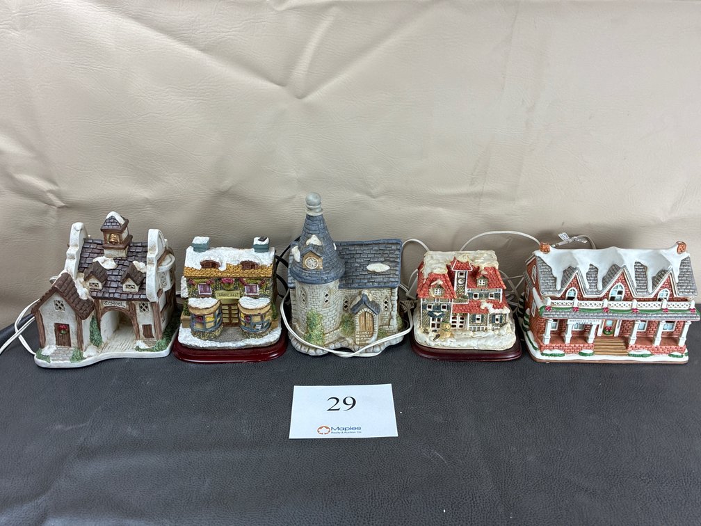 Light Up Christmas Village