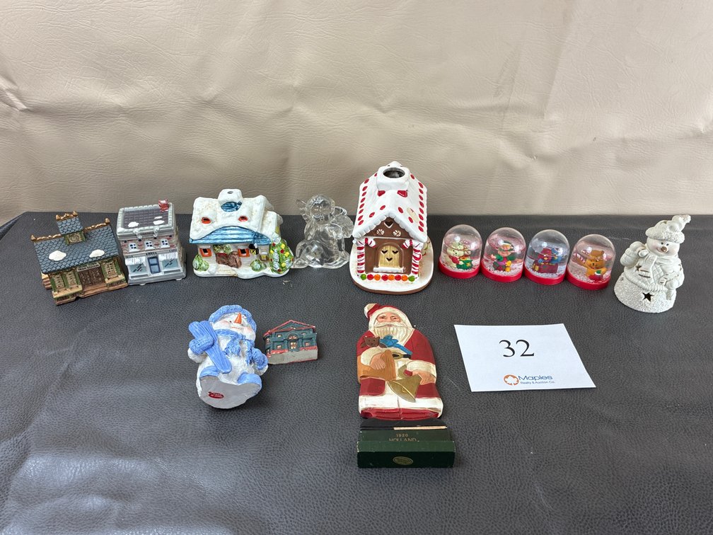 Large Lot of Christmas Decor/ Collectibles