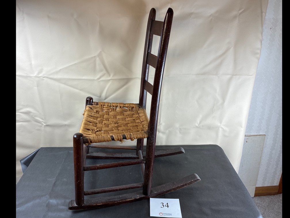 Vintage Wooden Rocking Chair