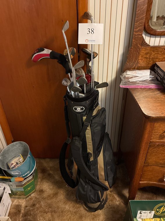 Vintage Set of Golf Clubs