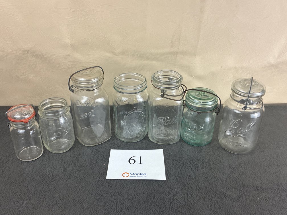 Ball and Atlas Mason Jars