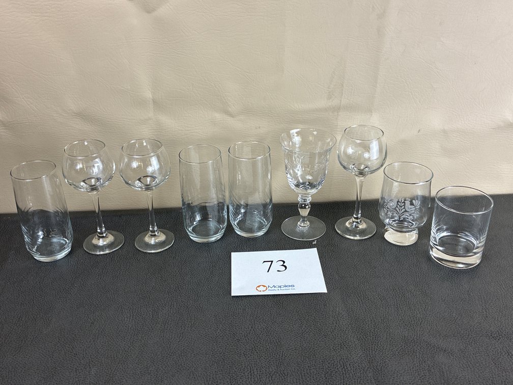 Glass wine Cups