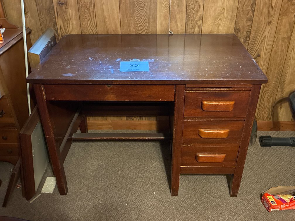 Wooden Desk 42”x26”x30”